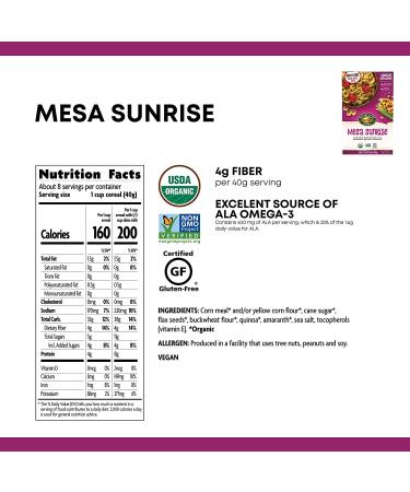 Nature's Path Organic Mesa Sunrise 10.6 oz (300 g) - Buy Online on GoSupps.com