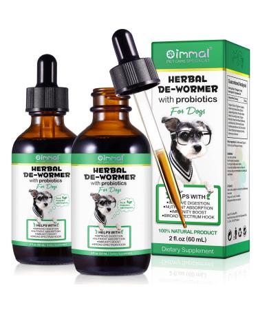 Dog Wormer Liquid Wormers for Dogs Natural Liquid Wormer for Dogs Puppy Worming Treatment Puppy Worming Syrup Dog Worming Treatment Dog Dewormer (120ml)