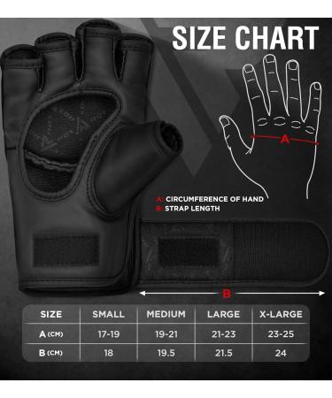 RDX Professional MMA Gloves - Maya Hide Leather Training & Sparring Gear for Kickboxing Muay Thai & Grappling - Men's Red Punching Gloves - Buy Online on GoSupps.com