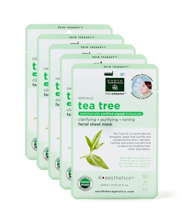 Tea Tree Mask - 5 Pack