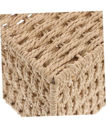 ABOOFAN Cardboard Woven Storage Box Basket - Desk Waste Bin & Wicker Pen Holder for Office Organization - Buy Online on GoSupps.com