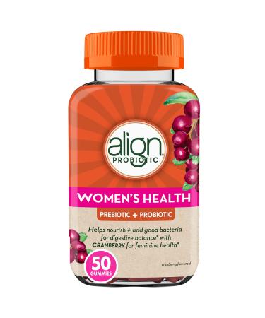 Align Women's Health Prebiotic + Probiotic - 50 gummies