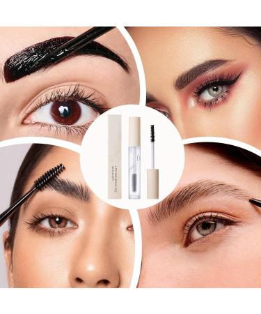 Eyebrow Gel Clear Brow Setting Gel Quick-Dry Styling Formula Long-Lasting Hold Smudge-Proof Finish Made With Gentle And Non-Irritating Organic Ingredient 3.5ml - Buy Online on GoSupps.com