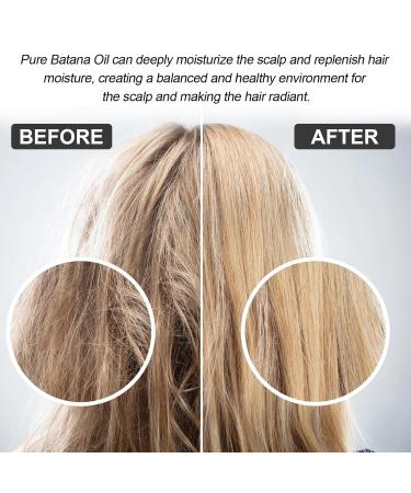 Organic Batana Hair Oil Conditioner for Growth & Repair | Unrefined Natural Hair Mask | Prevent Hair Fall & Moisturize Scalp | 4.3FL. OZ - Buy Online on GoSupps.com