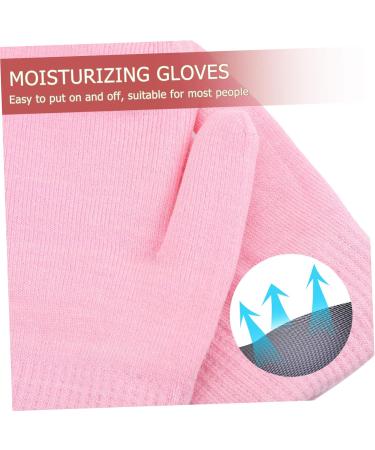 Ipetboom 1 Pair Gel Gloves Moisturizing Gloves Supple Skin Care Gloves Care Spa Gloves Gel Moistening Gloves Gel Care Gloves Internal Moisturizing Gel Skin Gel Pink Hand - Buy Online on GoSupps.com