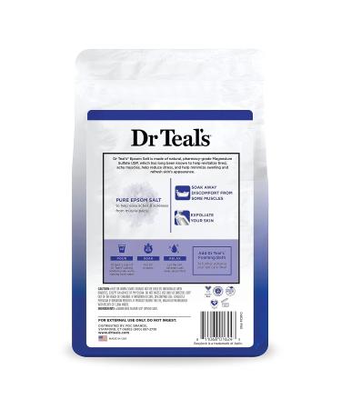 Dr Teal's Pure Epsom Salt Soak - Fragrance Free 4 lb (Pack of 2) - International Shipping Available - Buy Online on GoSupps.com