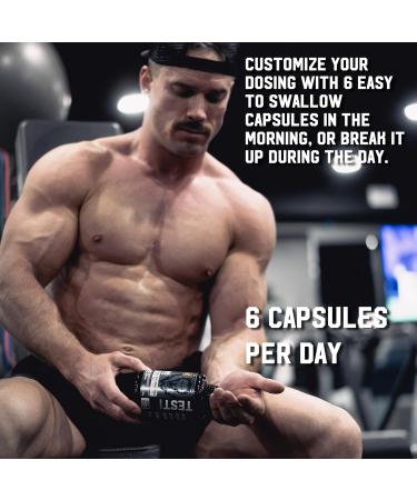 Buy Iron Kingdom Test Booster for Men - D-Aspartic Acid Maca Root & Tribulus - 180 Capsules Workout Supplement - Buy Online on GoSupps.com