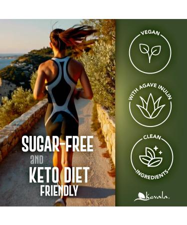 Kevala Electrolyte Powder Zero Sugar Hydration Packets with Prebiotic Agave Inulin, Lemon Lime, 14 Count - Buy Online on GoSupps.com