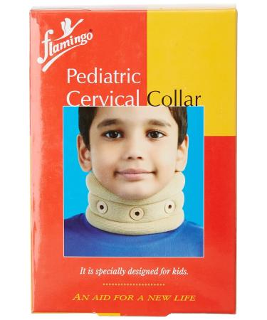 Flamingo Pediatric Cervical Collar for cervical region Neck Support Brace - Soft Foam Comfortable Ventilation for Women and Men - Turquoise (Medium) - Buy Online on GoSupps.com