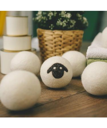 Buy Lahela XXL Dryer Balls (8cm) - 6 Pack with Lavender Oil - T V Certified 100% New Zealand Wool for Soft Fresh Laundry & Energy Savings - Buy Online on GoSupps.com