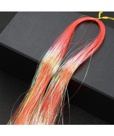 Fake Hair Pet Fiber Luxurious Hair Extensions - Hair Tinsel Glitter Hair Extension Hair Shimmer Strands Hair Dye Colored - Buy Online on GoSupps.com