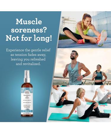 GuruNanda Magnesium Oil Spray (2 Fl Oz) Topical Magnesium Spray with Natural Essential Oils & Aloe Vera Helps with Muscle Soreness & Relaxation Cruelty-Free - Buy Online on GoSupps.com