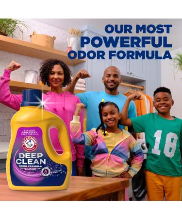 ARM & HAMMER Deep Clean Odor Formula Liquid Laundry Detergent 102 fl oz - 68 Loads | International Shipping Available - Buy Online on GoSupps.com