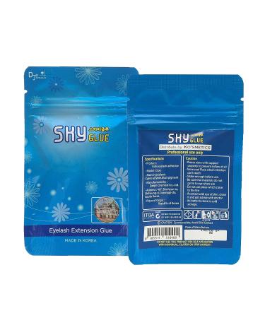 SKY Glue S+ Professional Black Adhesive for Eyelash Extensions with Gel Eye Patch - Long Lasting and Strong Bonding - Buy Online on GoSupps.com