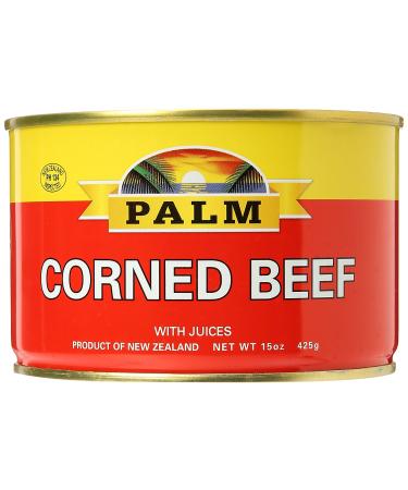 Large Palm Corned Beef 15 oz with Juices