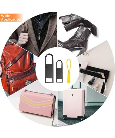 WD & CD 27-Piece Universal Zipper Replacement Kit | Metal Zipper Pulls & Extensions for Easy Repair - Buy Online on GoSupps.com
