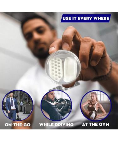 MrTee Chisel Your Jaw Exerciser - Jawline Exerciser for Men & Women | Skulpt Jaw Line Exercise Device | Double Chin Eliminator for Stronger, Healthier Jawline (Focus on Molars) - Buy Online on GoSupps.com
