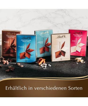  Lindt Lindt Small Caramel Salt Chocolate Bars | 125g | Whole Milk Chocolate Bars with Salted Caramel | Unique Fine & Wonderfully Soft Melting | Chocolate Gift - Buy Online on GoSupps.com