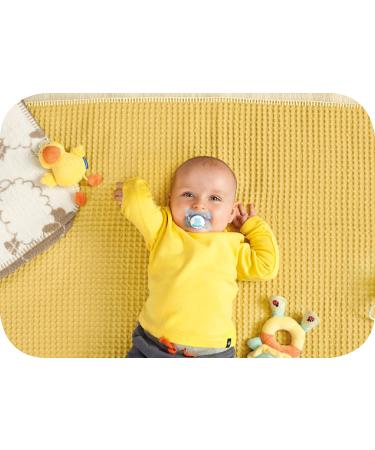 MAM Original Baby Pacifier | Nipple Shape for Healthy Oral Development | Sterilizer Case | Girl Attitude 0-6 (Pack of 2) - Buy Online on GoSupps.com