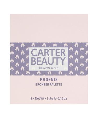 Carter Beauty By Marissa Carter Bronzer Palette - Sun-Kissed Glow for Medium Skin Tones - Highly Pigmented - Phoenix 0.48 Oz - Buy Online on GoSupps.com