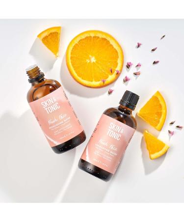 SKIN & TONIC Fresh Face Exfoliating Water PHA Orange Blossom and Hibiscus For Smooth Brighter Renewed Skin 100ml - Buy Online on GoSupps.com