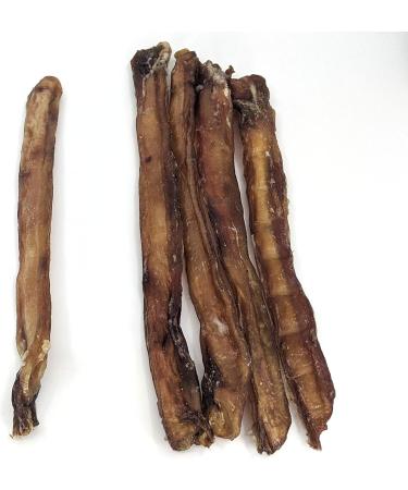 Alberta Beef Bully Sticks Dog Treats (Long Pack - 10 Sticks) 8 to 11 Inches Long by Gnaw Shop - Made in Canada - Low Odour All Natural Single Ingredient Dental Chew Sticks - Buy Online on GoSupps.com
