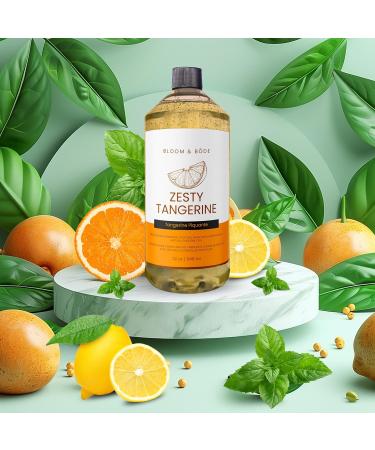 Liquid Hand Soap Refill - Zesty Tangerine Scent | 32oz | Essential Oils | International Shipping - Buy Online on GoSupps.com