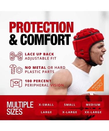 Gamebreaker PRO D3O Soft Shell Headgear Black - Large | Impact Protection Gear - Buy Online on GoSupps.com