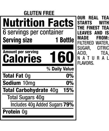 Snapple Lot de 6 bouteilles en plastique de 473 ml la p che 473 ml - Buy Online on GoSupps.com