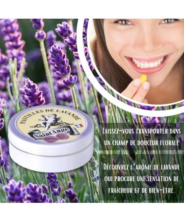 Lot 5 boxes | Saint-Ange Lavender pastilles | 100% French traditional sweets - Buy Online on GoSupps.com