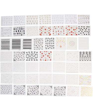 Nail Art Stickers Nail Stickers Eco-friendly Self adhesive Design Nails Stickers Decals for Nail Salon - Buy Online on GoSupps.com