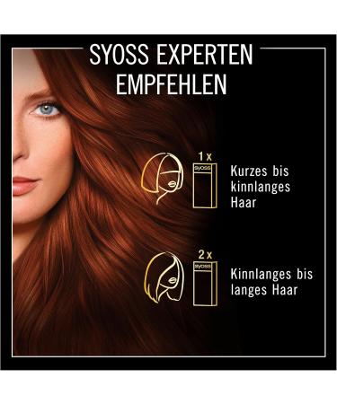  Syoss Syoss Oleo Intense Oil Hair Color 5-77 Brilliant Copper Red Level 3 (115 ml) Permanent Hair Color with Nourishing Oil Ammonia-Free - Buy Online on GoSupps.com