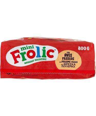 Frolic Mini Crunchy Dog Food Dry Poultry Flavor 5 Bags of 800g - Buy Online on GoSupps.com