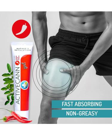 ANNABIS ACTIVECANN Warming Hemp Massage Gel 75ml - Soothing Relief for Muscle Pain | Shop Internationally - Buy Online on GoSupps.com