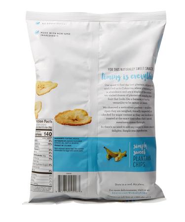 Wickedly Prime Plantain Chips - Simple & Slightly Sweet  10oz Pack of 4 | Gluten-Free Snack - Buy Online on GoSupps.com