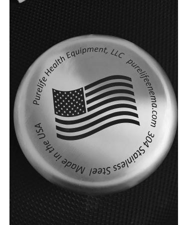 Purelife Coffee Enema Kit | Medical Grade Silicone Enema Bucket - Non Toxic & Made in the USA - International Shipping Available - Buy Online on GoSupps.com