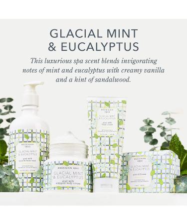 Beekman 1802 Whipped Body Cream - 8 oz | Hydrating Goat Milk Cream for Sensitive Skin | Cruelty-Free Glacial Mint & Eucalyptus - Buy Online on GoSupps.com