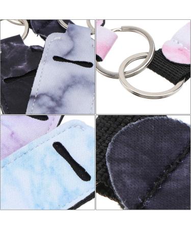 Luxshiny 10-Piece Marble Lipstick Holder & Neoprene Chapstick Bag - Travel Accessories & Keychain Lanyard for Lip Balm - Buy Online on GoSupps.com