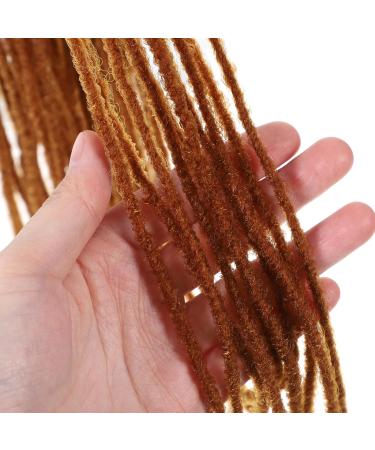 Uonlytech Dirty Little Braids Braiding Hair Extensions Wig Extenstions Dreadlock Extension Dreads Extensions Human Hair Natural Wig Headband To Weave Men and Women High Temperature Wire Brown - Buy Online on GoSupps.com