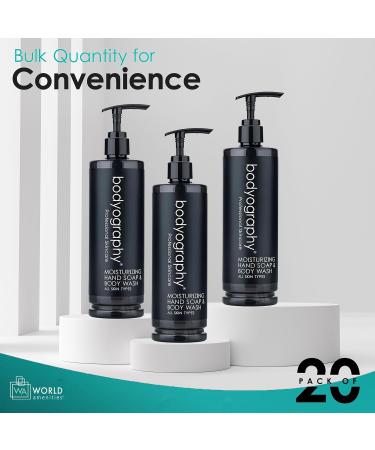 Bodyography Luxury Hand Soap & Body Wash | Deep Moisturizing Liquid Soap for Ultimate Skin Care - Shop Internationally - Buy Online on GoSupps.com