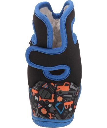 Bogs Baby Wellington Boots Plum Flower Stripe 71565 | Size UK 3-8, 9 (Child) | Construction Black Multi - Buy Online on GoSupps.com