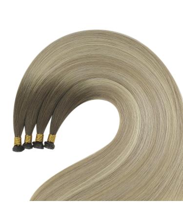 Buy Youngsee Genius Weft Tressen Ombre 40cm - Real Hair Balayage Extensions #4/7/80 - Remy Virgin Hair Weaves for a Natural Look - Buy Online on GoSupps.com
