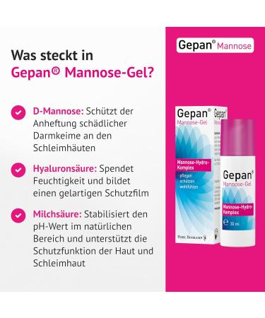  Gepan GEPAN Mannose-Gel 30 ml - Buy Online on GoSupps.com