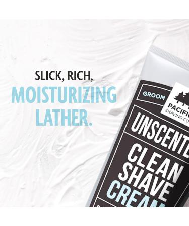 Buy Pacific Shaving Company Clean Shaving Cream - Shea Butter & Vitamin E 2 Pack (7 Oz) - Hydrating Unscented Formula for Sensitive Skin Anti-Redness & Irritation-Free - Buy Online on GoSupps.com