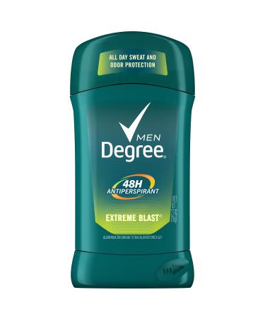 Degree Men Original Protection Antiperspirant Deodorant  Extreme Blast  2.7 oz SINGLE 2.7 Ounce (Pack of 1)