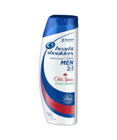 Buy Head & Shoulders Old Spice Pure Sport 2-in-1 Dandruff Shampoo & Conditioner - 12.8 Fl Oz - International Shipping Available - Buy Online on GoSupps.com
