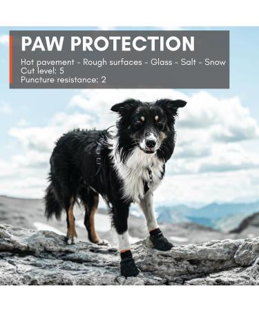 Non-stop dogwear Protector Bootie 4-pack | Firm Paw Protection for Dogs | Size S | International Shipping Available - Buy Online on GoSupps.com