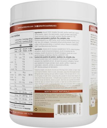 North Coast Naturals Ultimate Daily Cleanse with Superior Fibre (480 g) 480 g (Pack of 1) - Buy Online on GoSupps.com