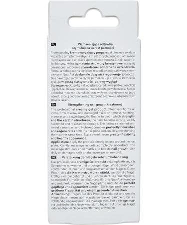 LONG4LASHES NAILS Straightening Care: Intensive Serum Nail Strengthening Nail Conditioner 10 ml - Buy Online on GoSupps.com