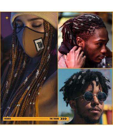 152 Pieces Dreadlocks Jewelry & Hair Accessories | Decorative Locs Beads for Women - Imitation Wooden & Metal Styles - Buy Online on GoSupps.com